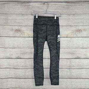 Lululemon x Soul Cycle In Movement Tight High Rise Leggings Size 4 Skull